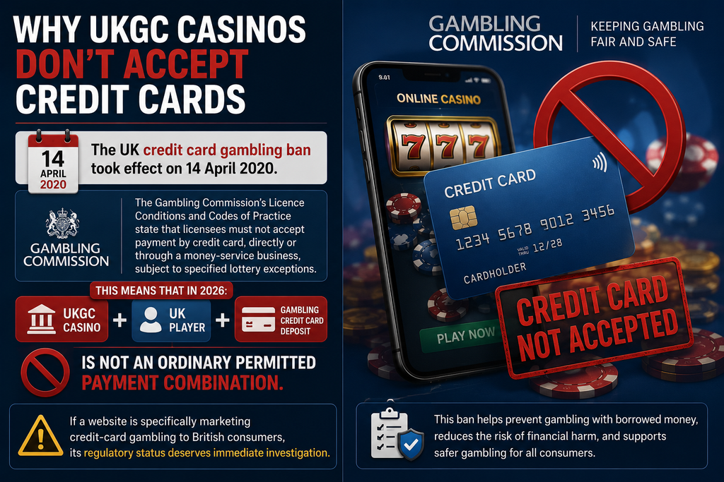 ukgc ban on credit cards